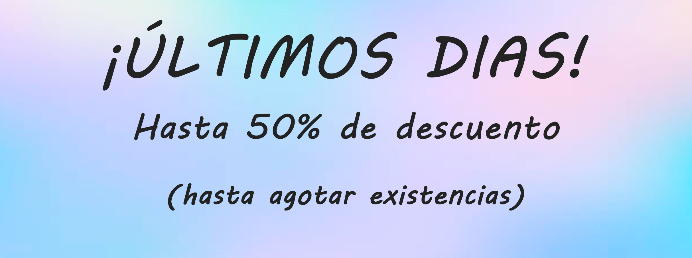 Rebajas 2427x906