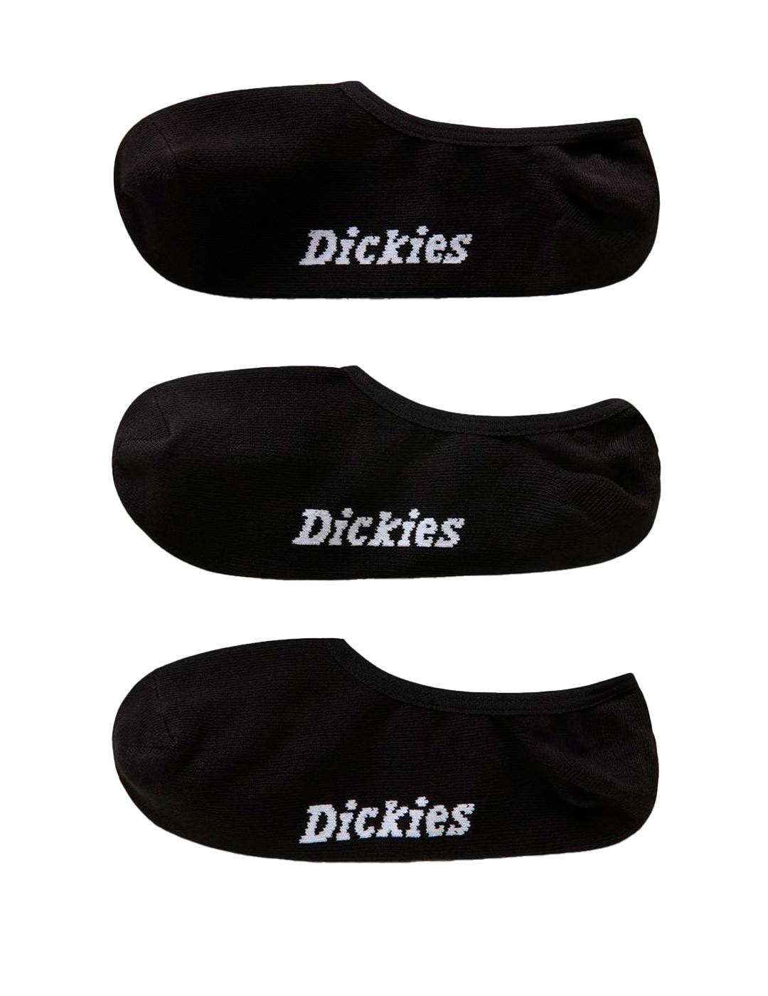 Calcetines Dickies invisibles Negro (3 pares)