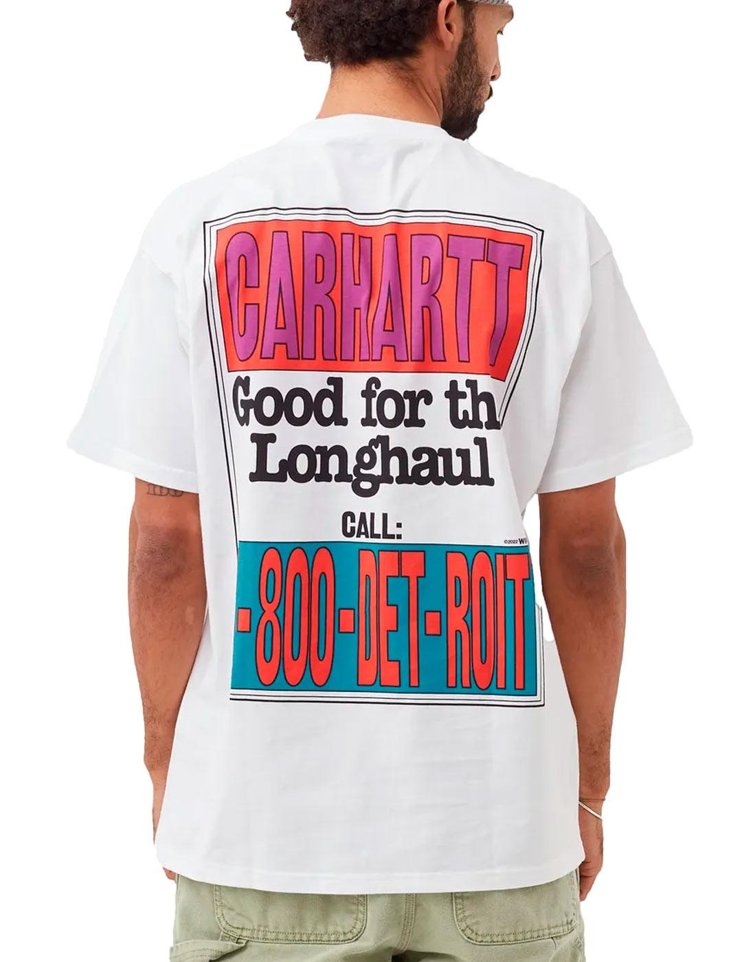 Camiseta Carhartt Longhaul Blanco