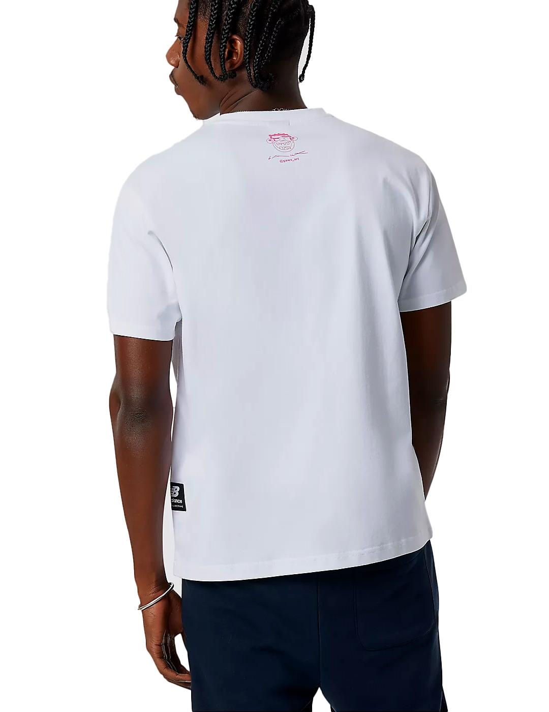 Camiseta New Balance Artist Pack Gawx Blanco