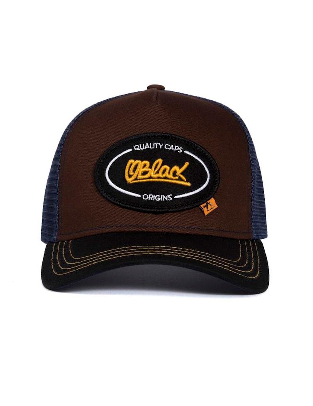 Gorra Oblack Trucker Origins Marrón