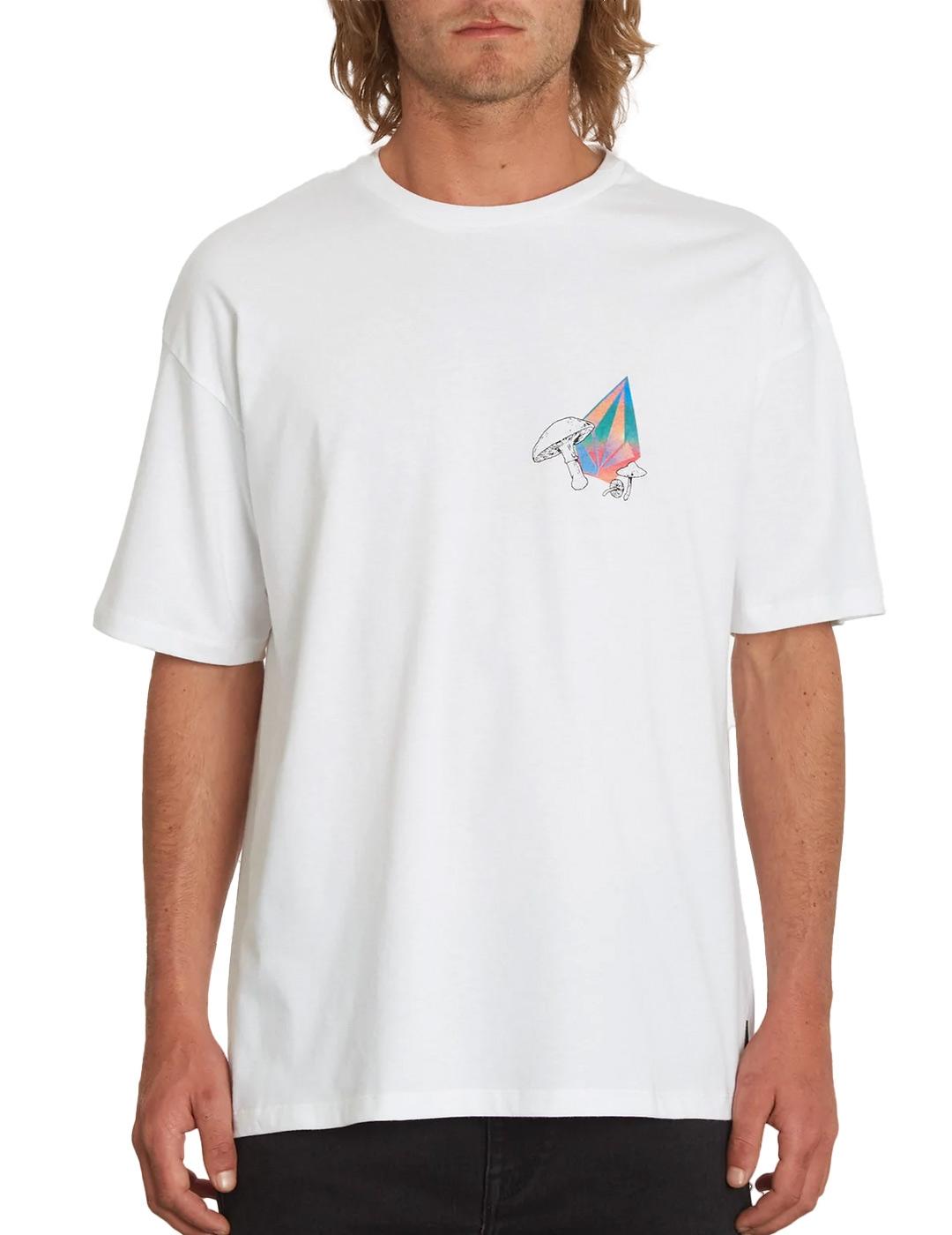 Camiseta Volcom Chrissie Abbott X French 2 Blanco