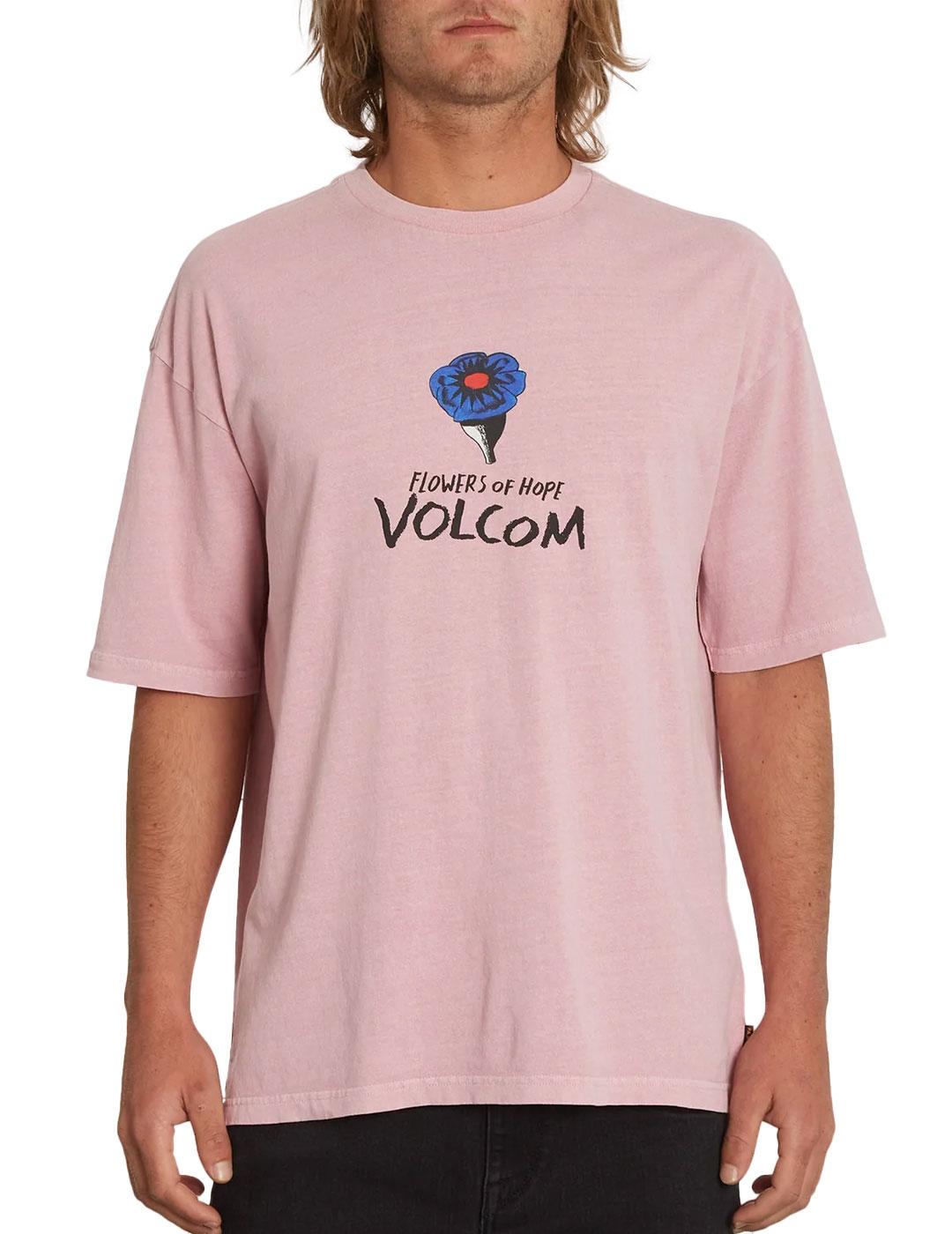 Camiseta Volcom Bob Mollema 2 Paradise Pink