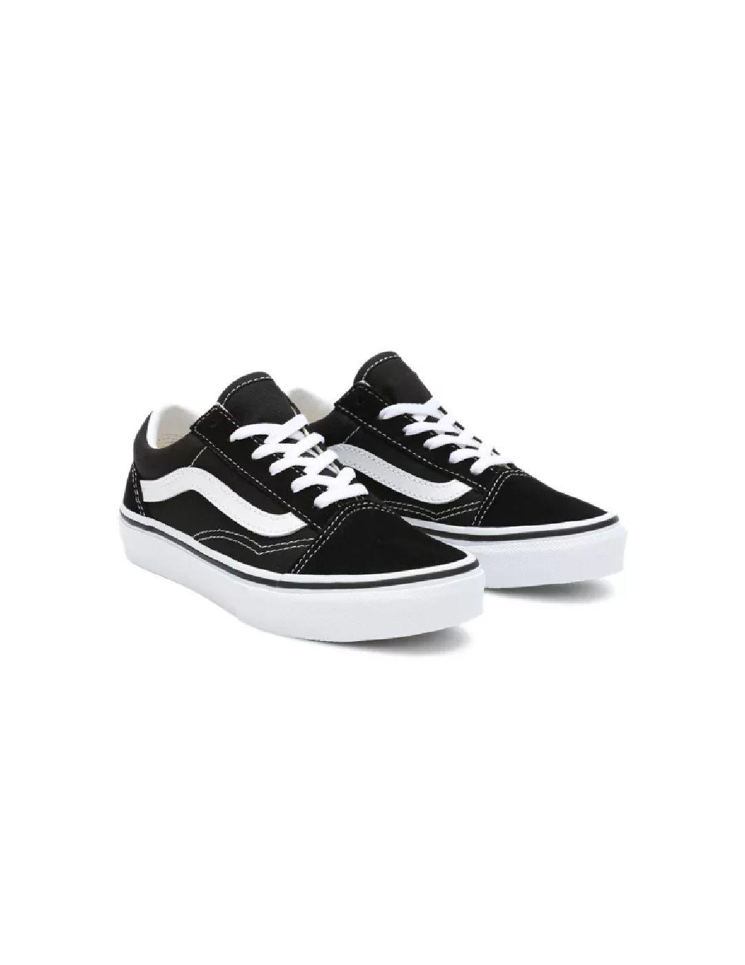 Manuscrito Ceder el paso deseo Zapatillas Vans Old Skool Negro Niño