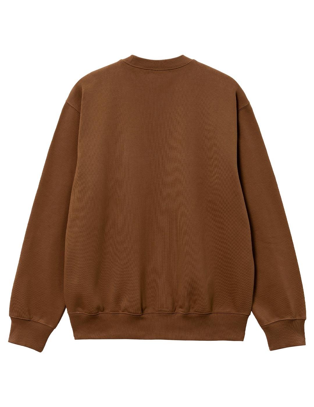 Sudadera Carhartt Sweat Marrón