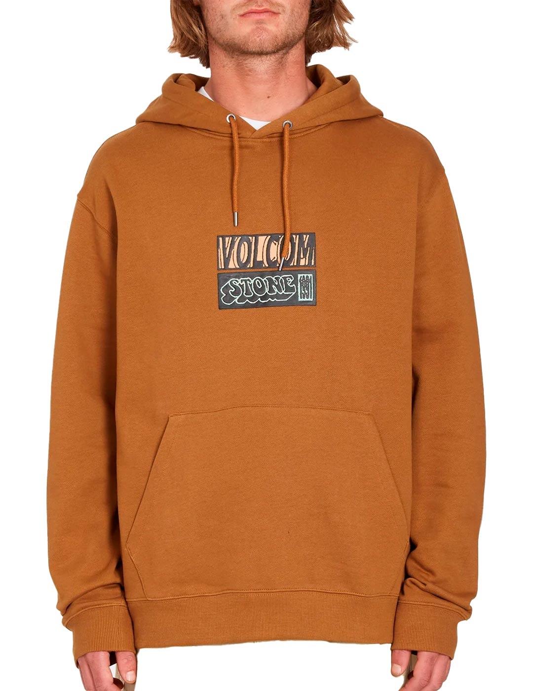 Sudadera Volcom Puffstone Marrón