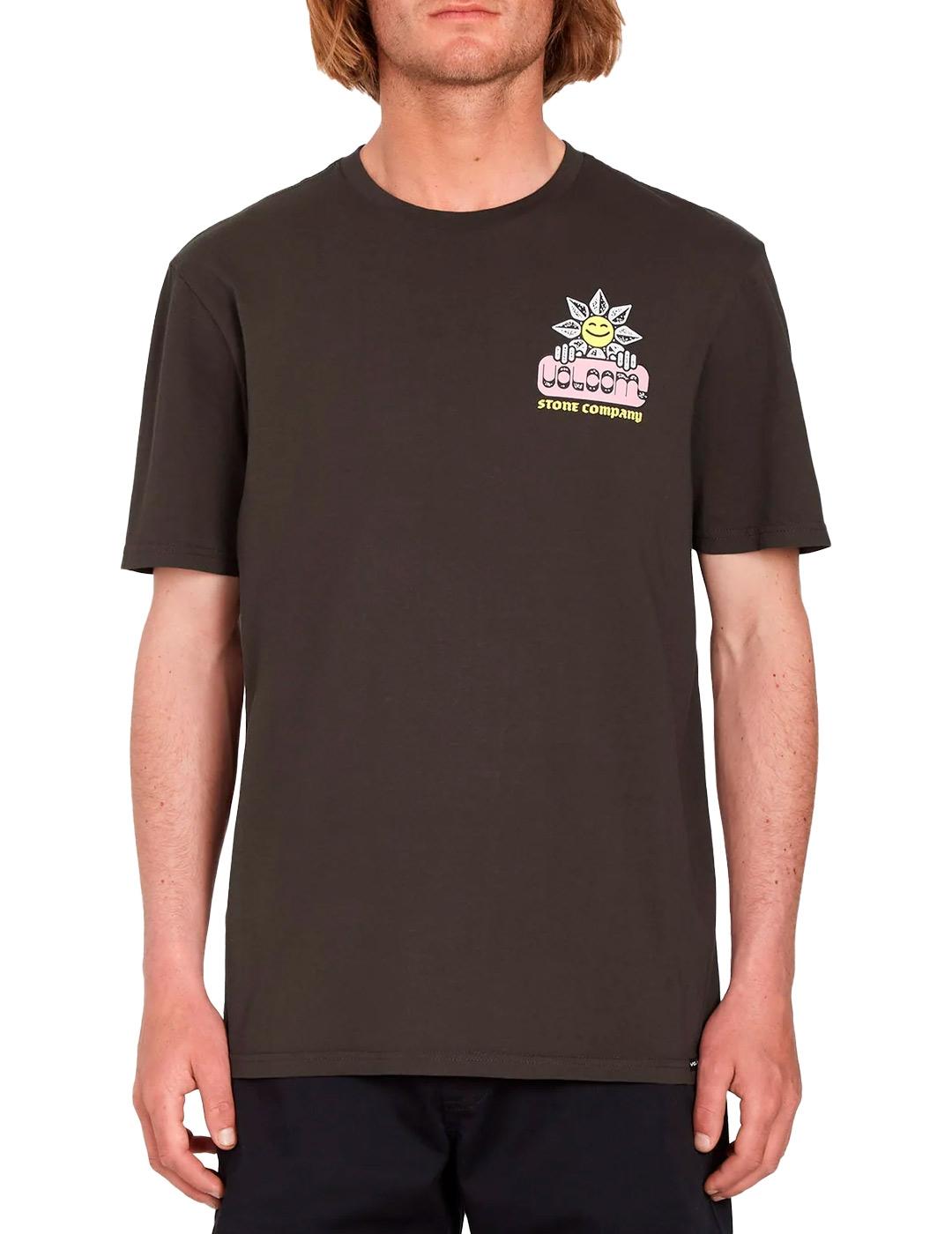 Camiseta Volcom Gardener Negro