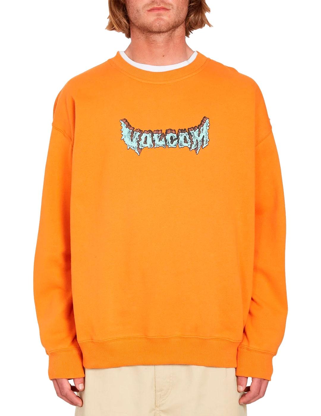 Sudadera Volcom Nofing Naranja