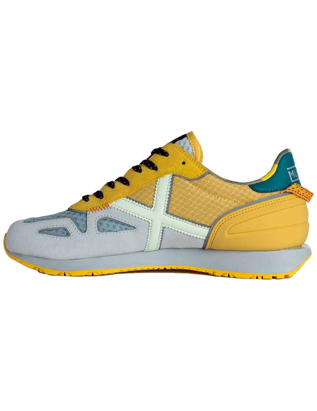 Zapatillas Munich Massana 507 Gris/Amarillo