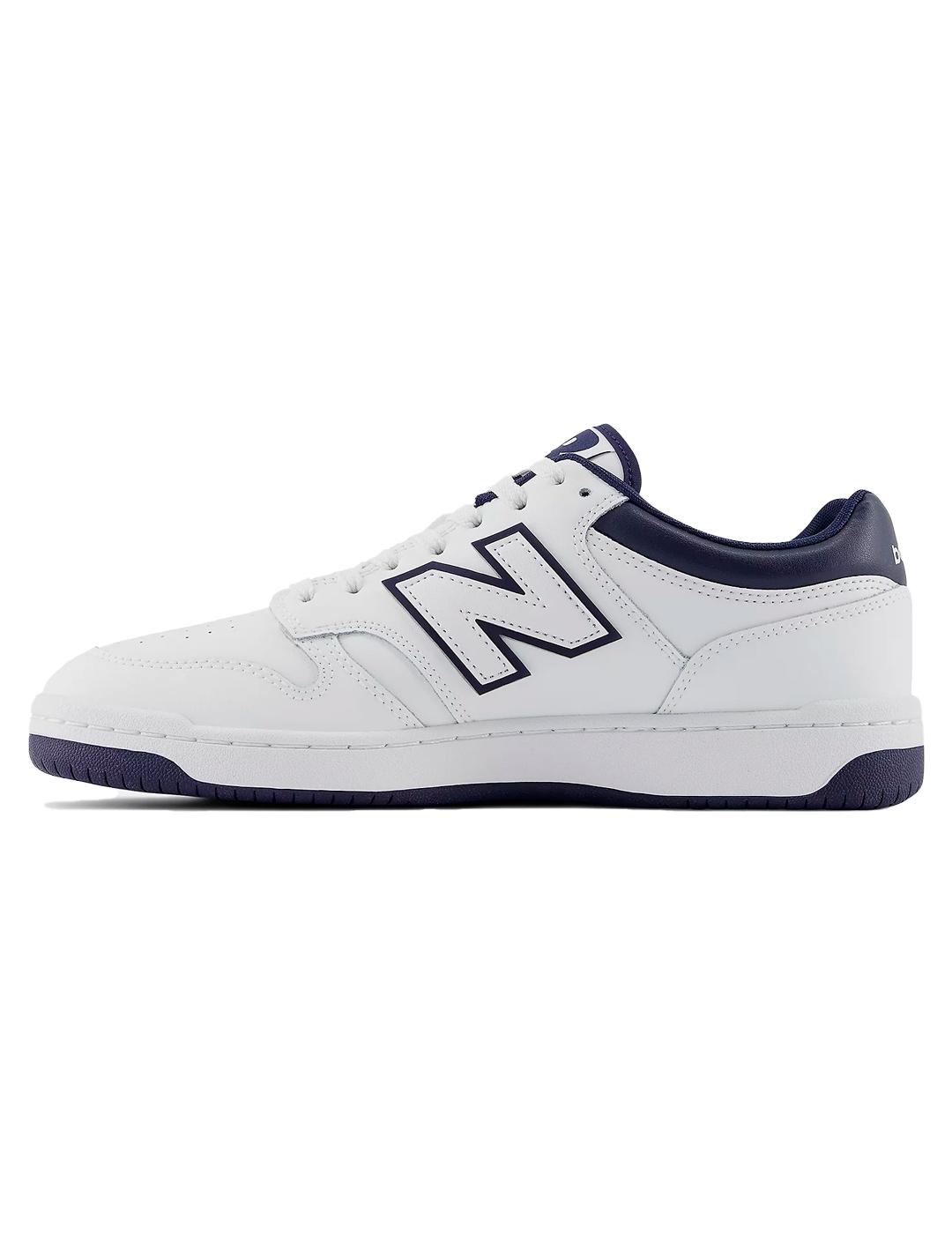 Zapatillas New Balance BB480 Blanco/Marino