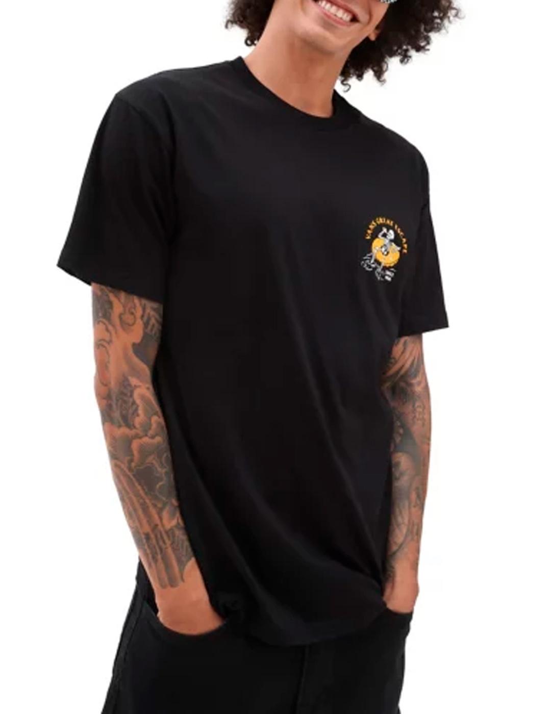 Camiseta Vans Permanent  Vacation Negro