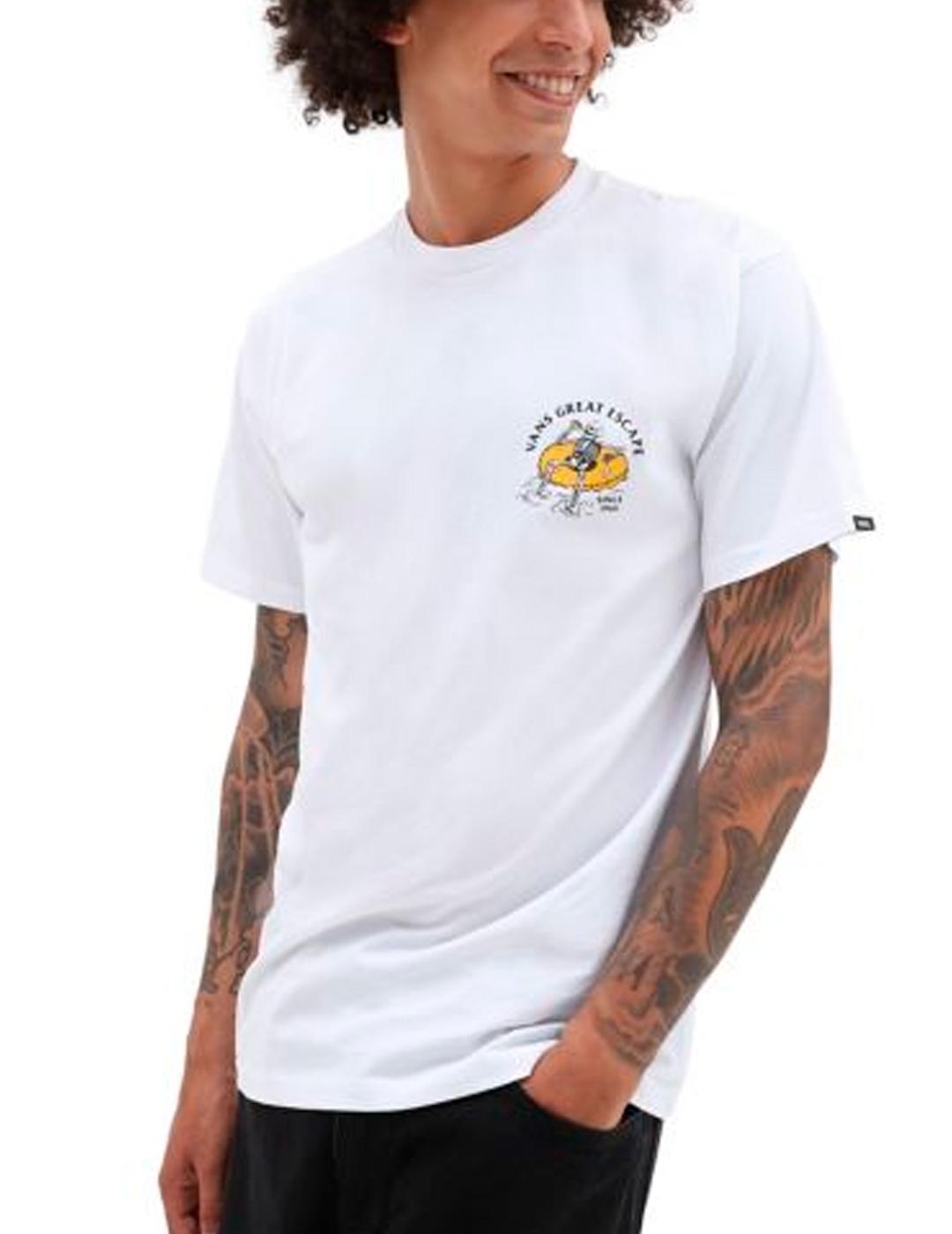 Camiseta Vans Permanent Vacation Blanco