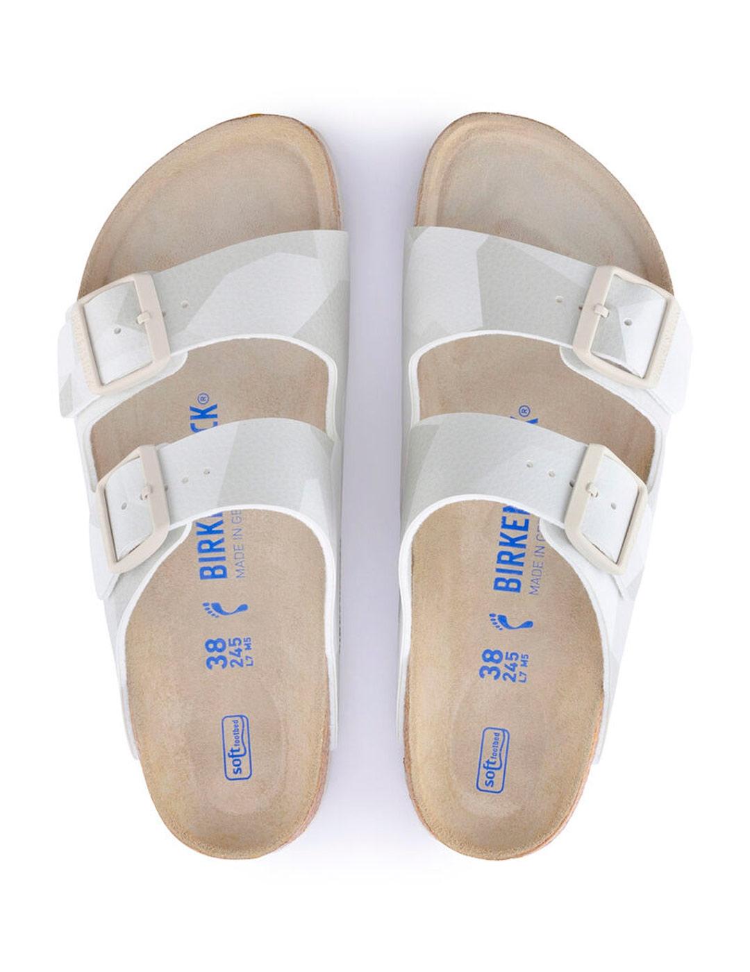 Chanclas Birkenstock Arizona Bs Camo Blanco