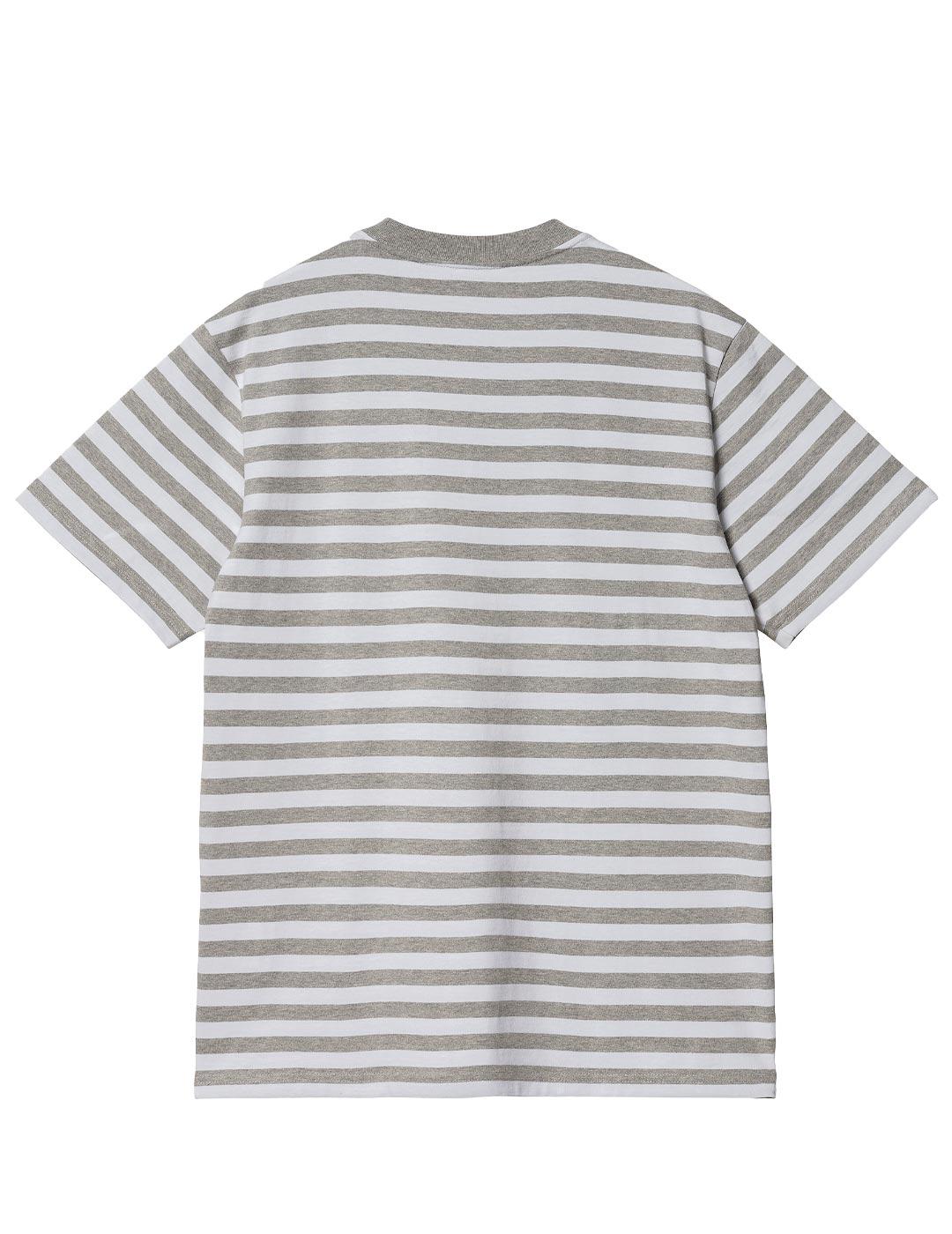 Camiseta Carhartt Scotty Pocket  Gris / Blanco