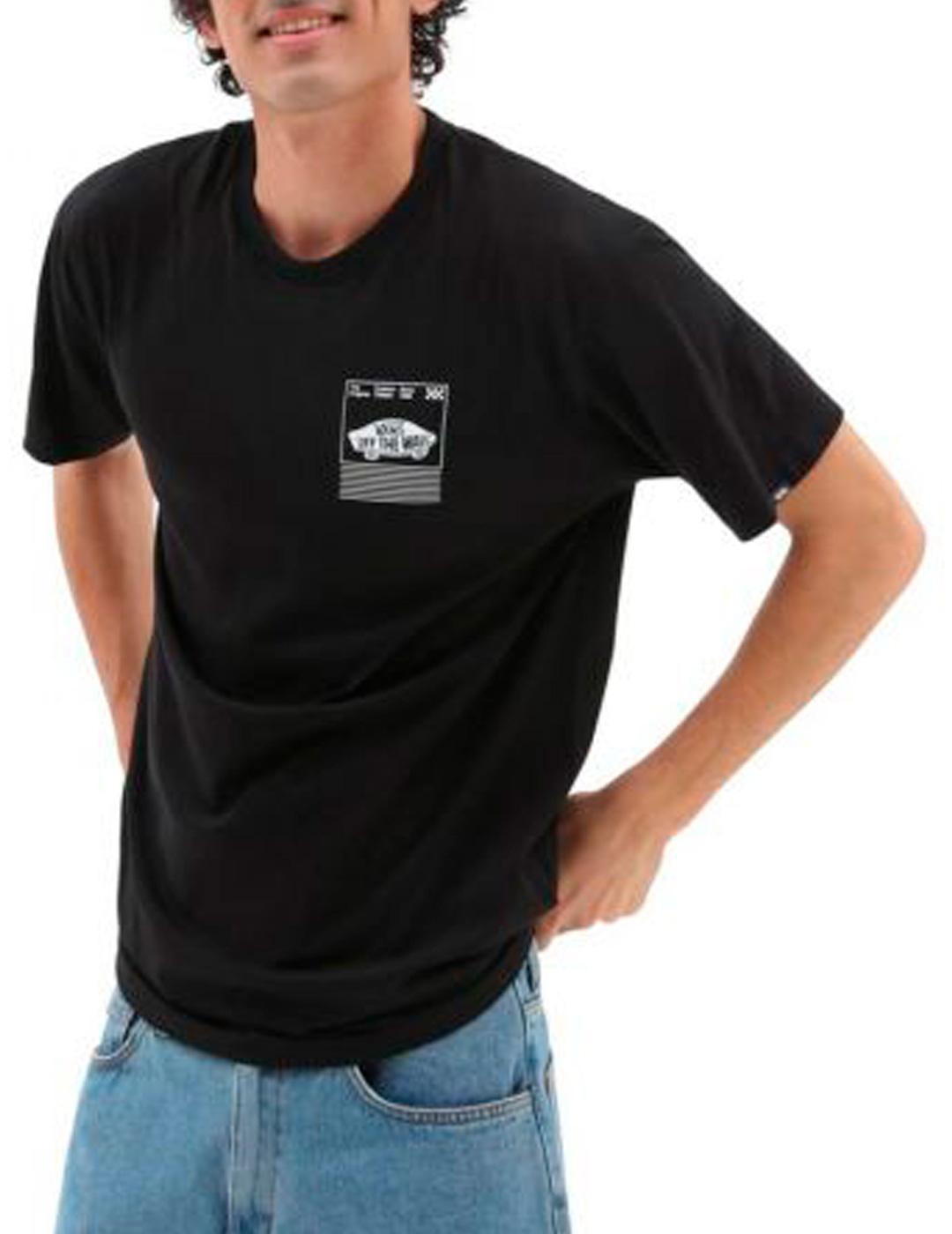 Camiseta Vans Transfixed Negro