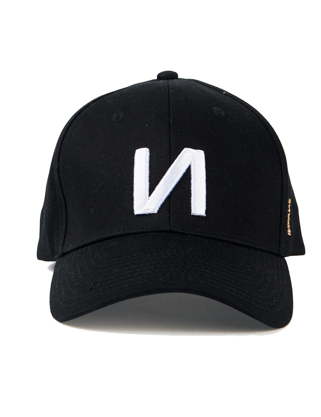 Gorra Insane Negro Logo N Blanco