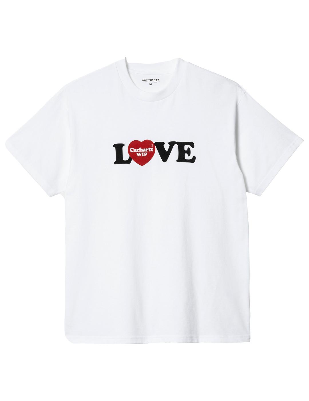 Camiseta Carhartt Love Blanco