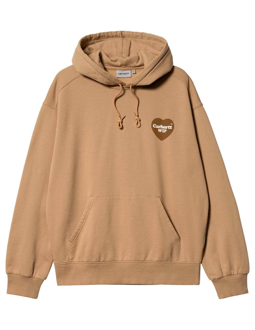 Sudadera Carhartt Wip Heart Marrón