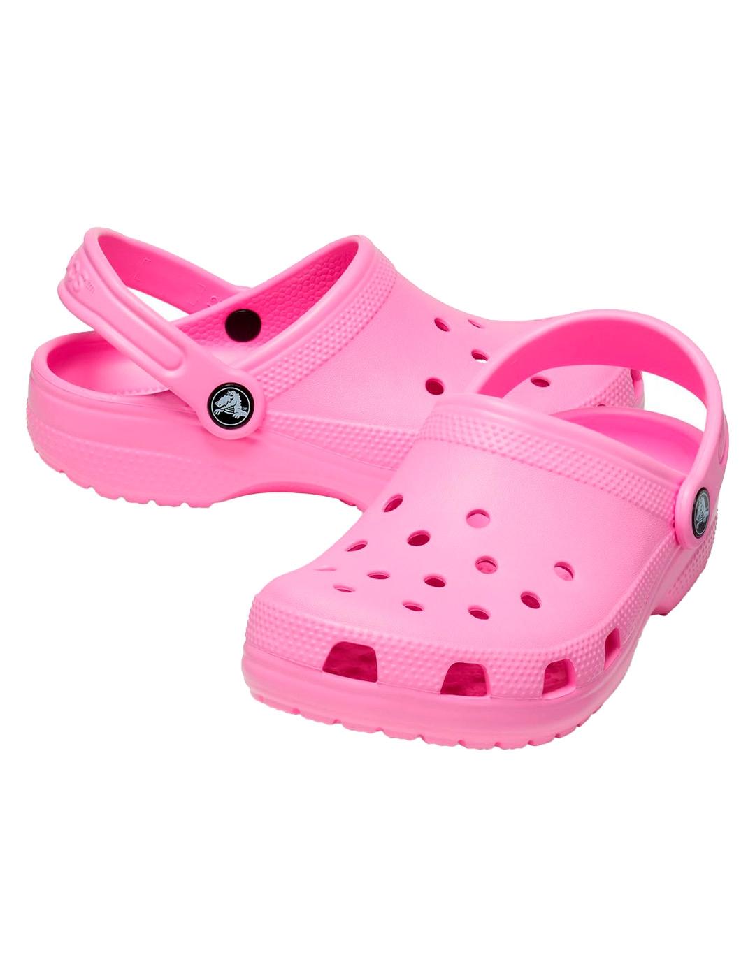 Zuecos Crocs de niños Classic K Rosa