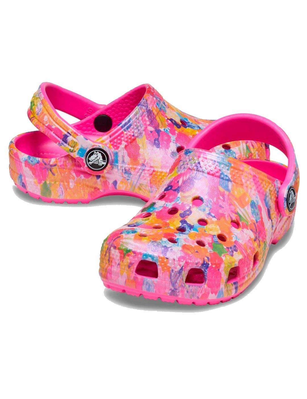 Zuecos Crocs de niños Hyper Real K