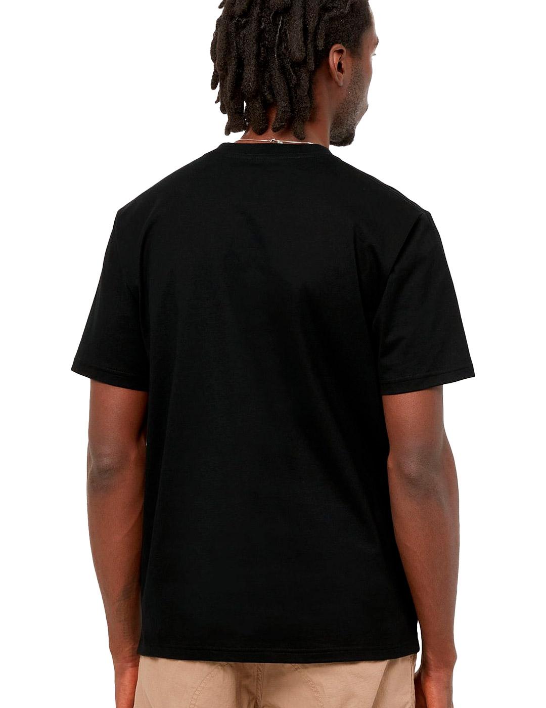 Camiseta Carhartt Wip University Script Negro