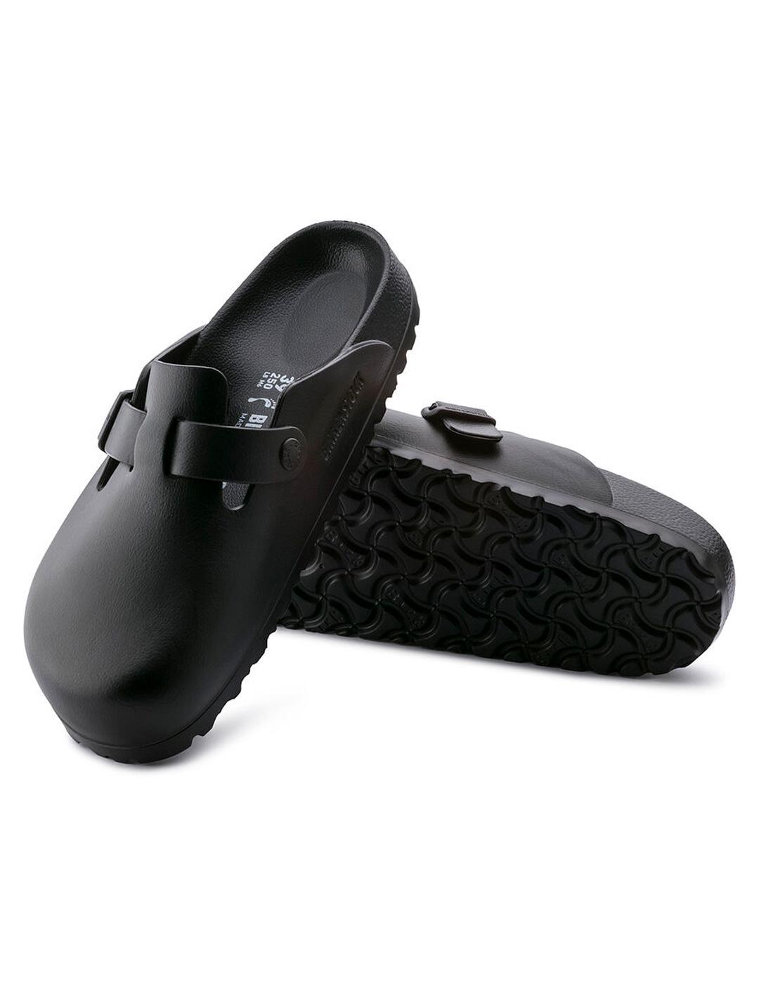 Zuecos Birkenstock Boston EVA Black
