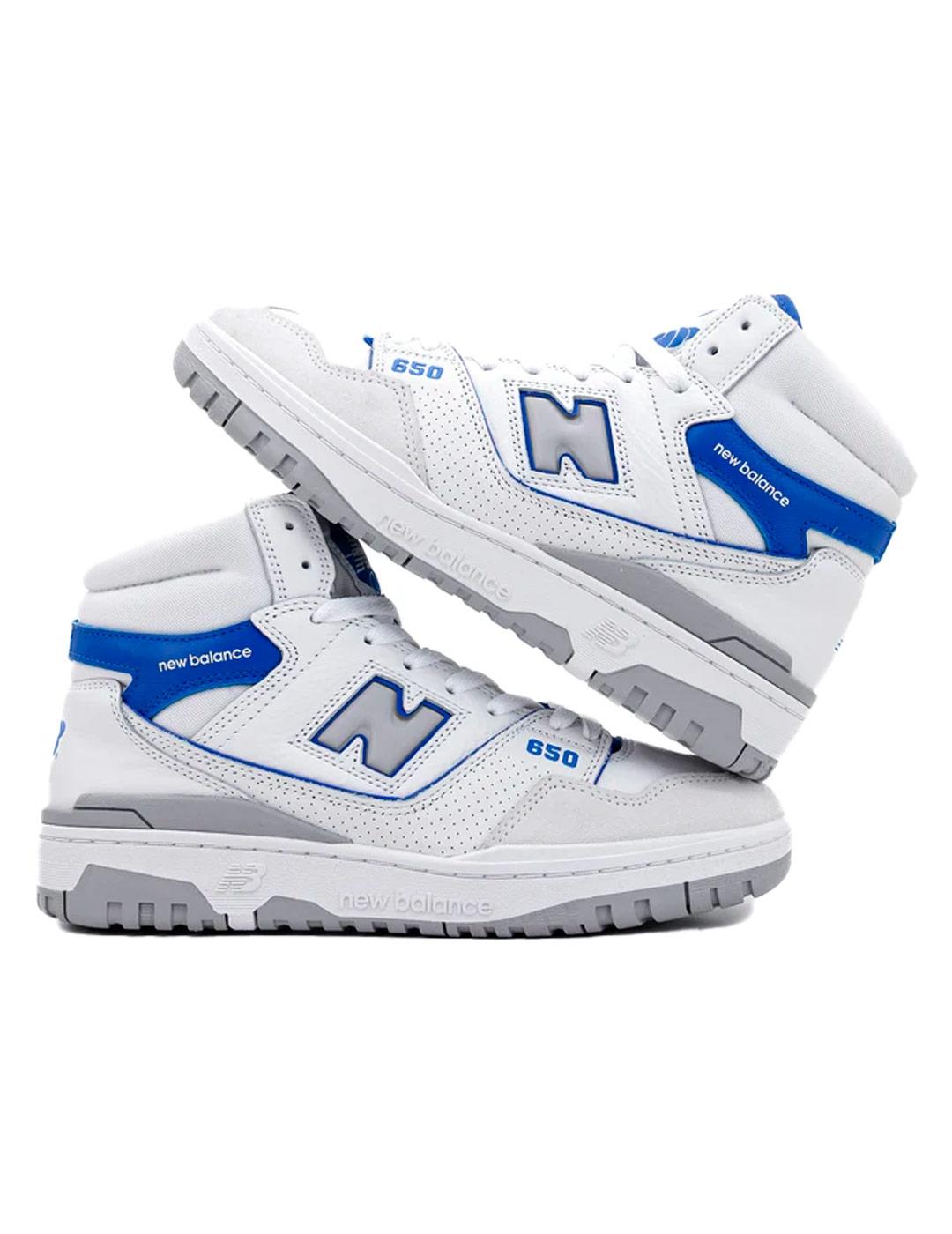 Zapatillas New Balance 650 Blanco Azul