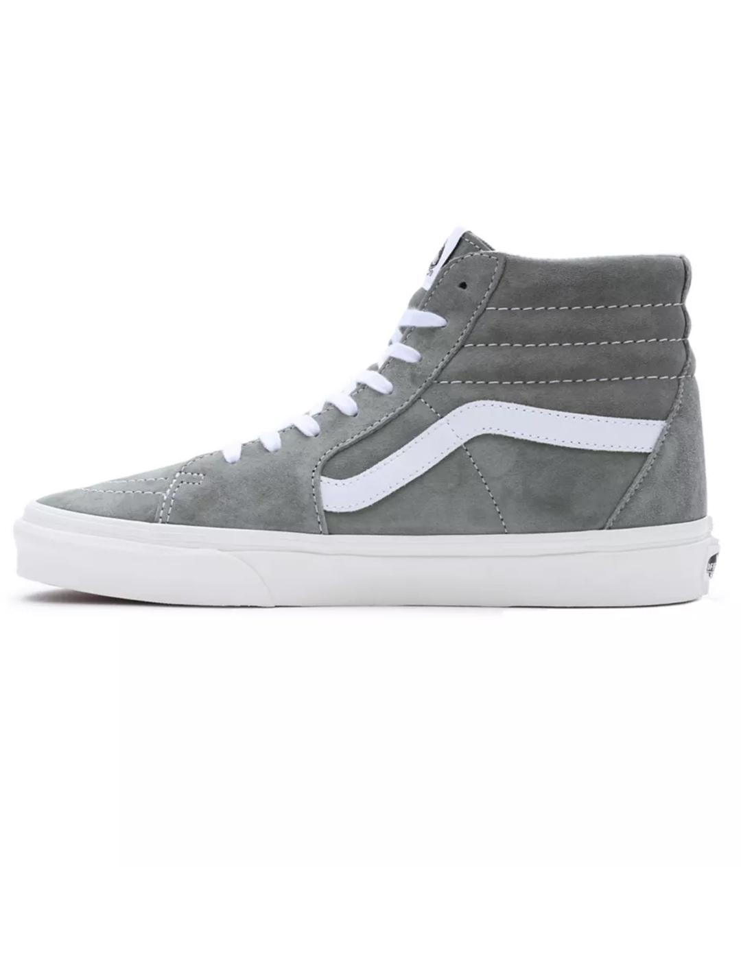 Zapatillas Vans Sk8-Hi Gris de ante de cerdo