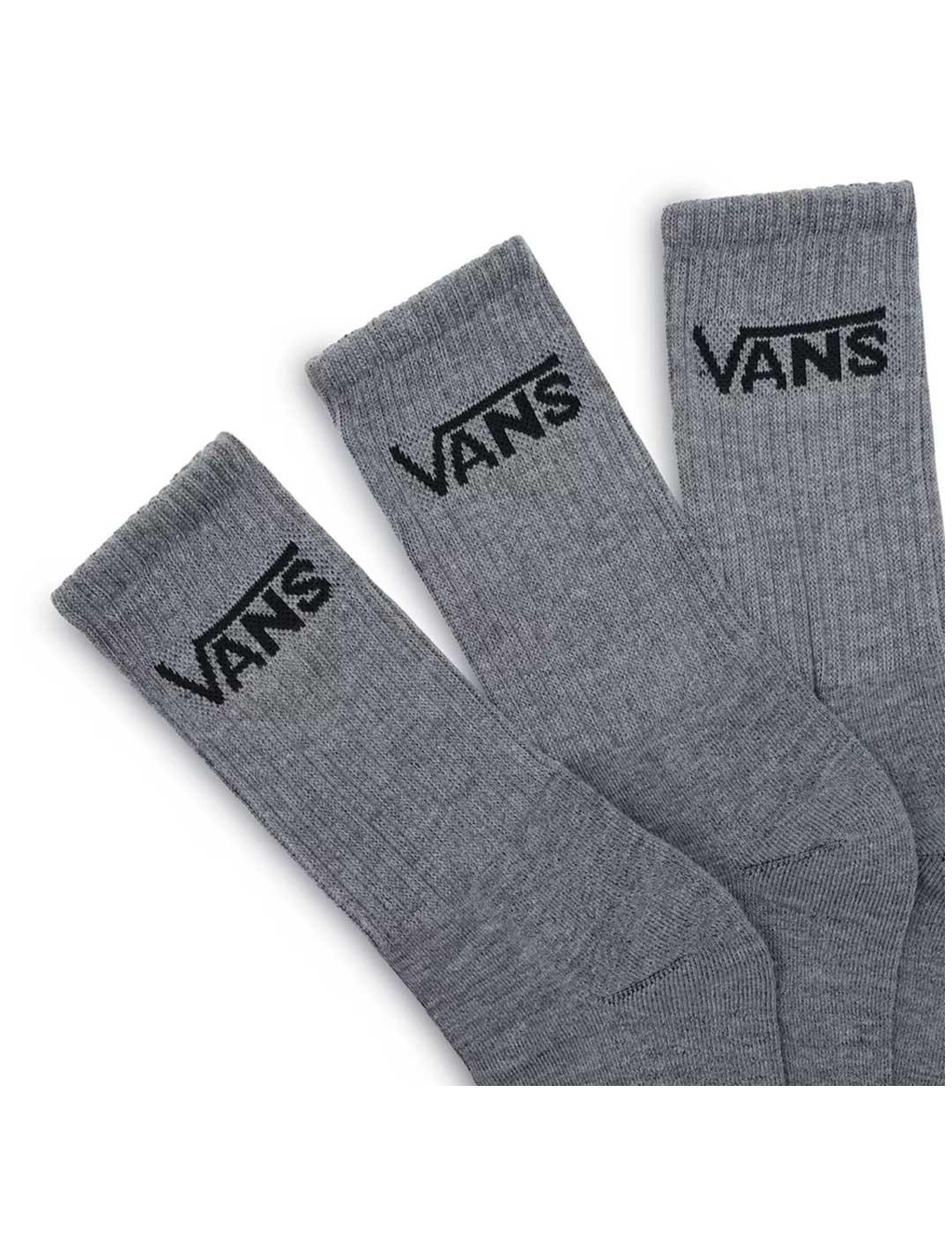 Calcetines Vans altos Classic (3 pares)