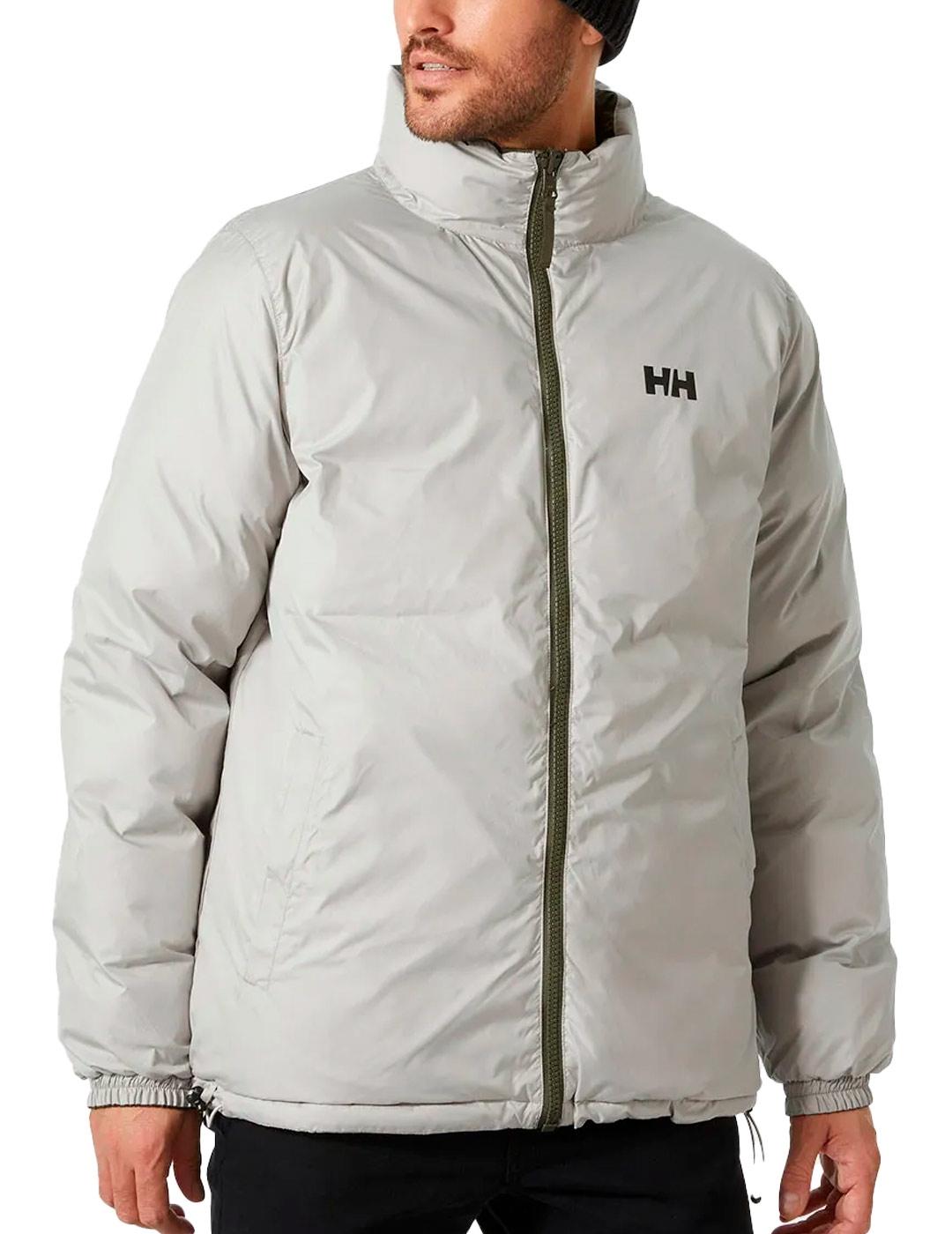 Chaqueta Helly Hansen YU23 Reversible Verde/Gris