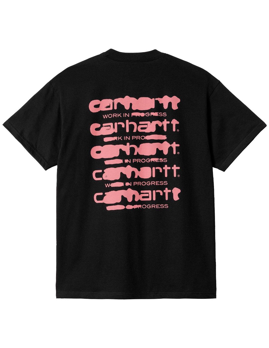 Camiseta Carhartt Wip S/S Ink Bleed Negro