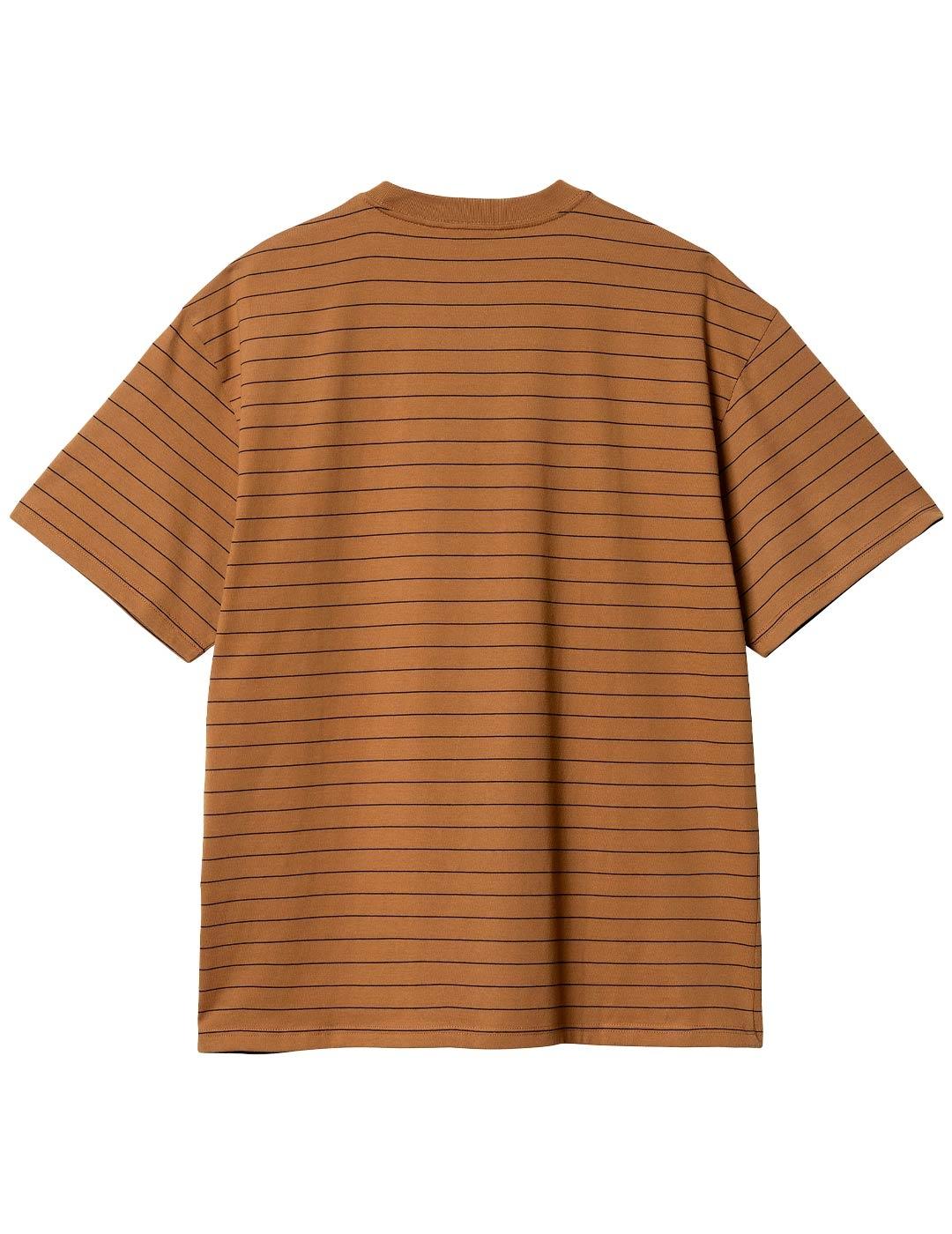 Camiseta Carhartt Wip Orlean Spree Marrón