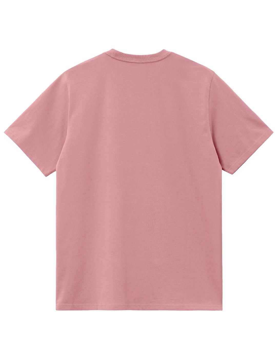 Camiseta Carhartt Wip Chase Rosa