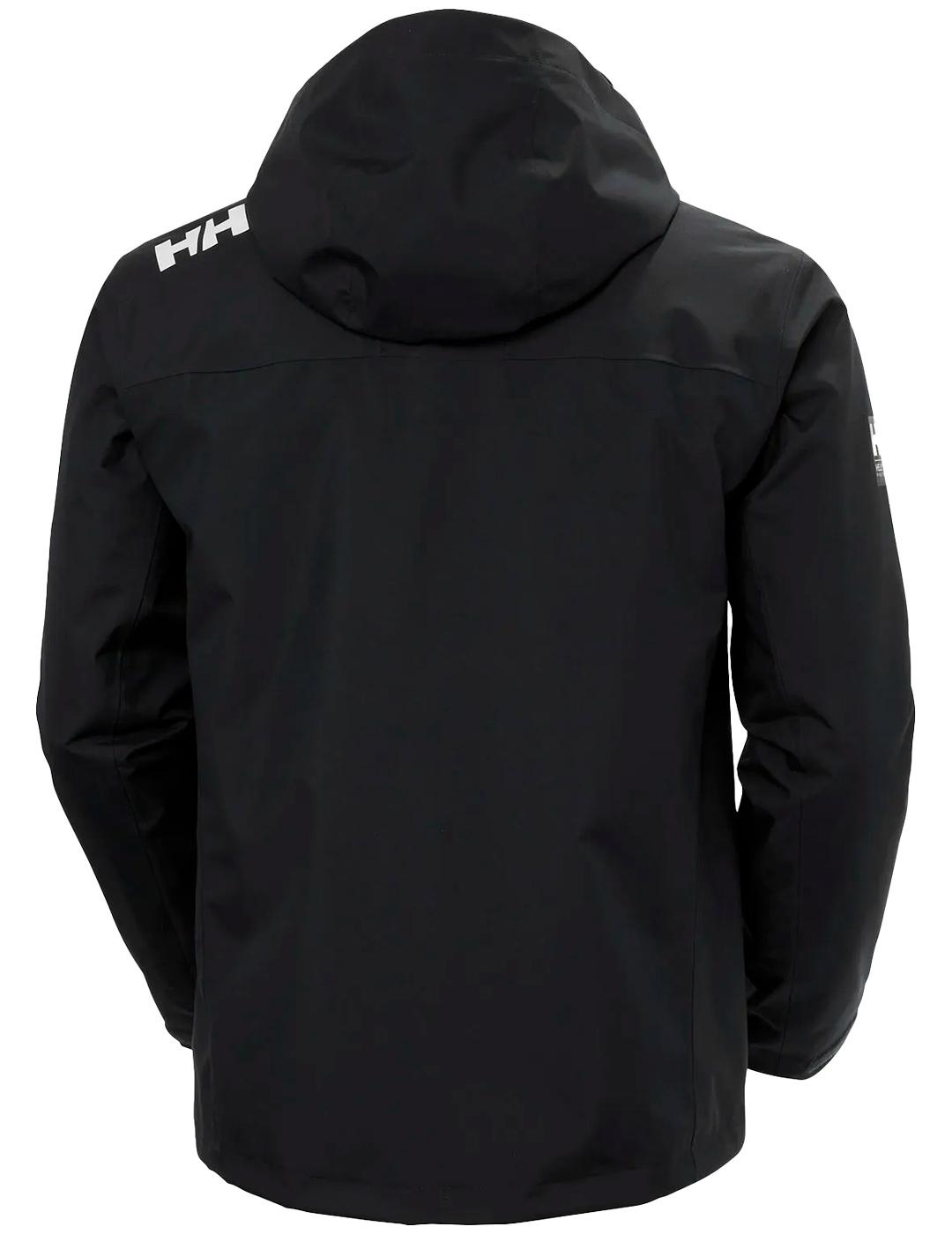 Chaqueta Hellyhansen Crew Hooded Midlayer negra