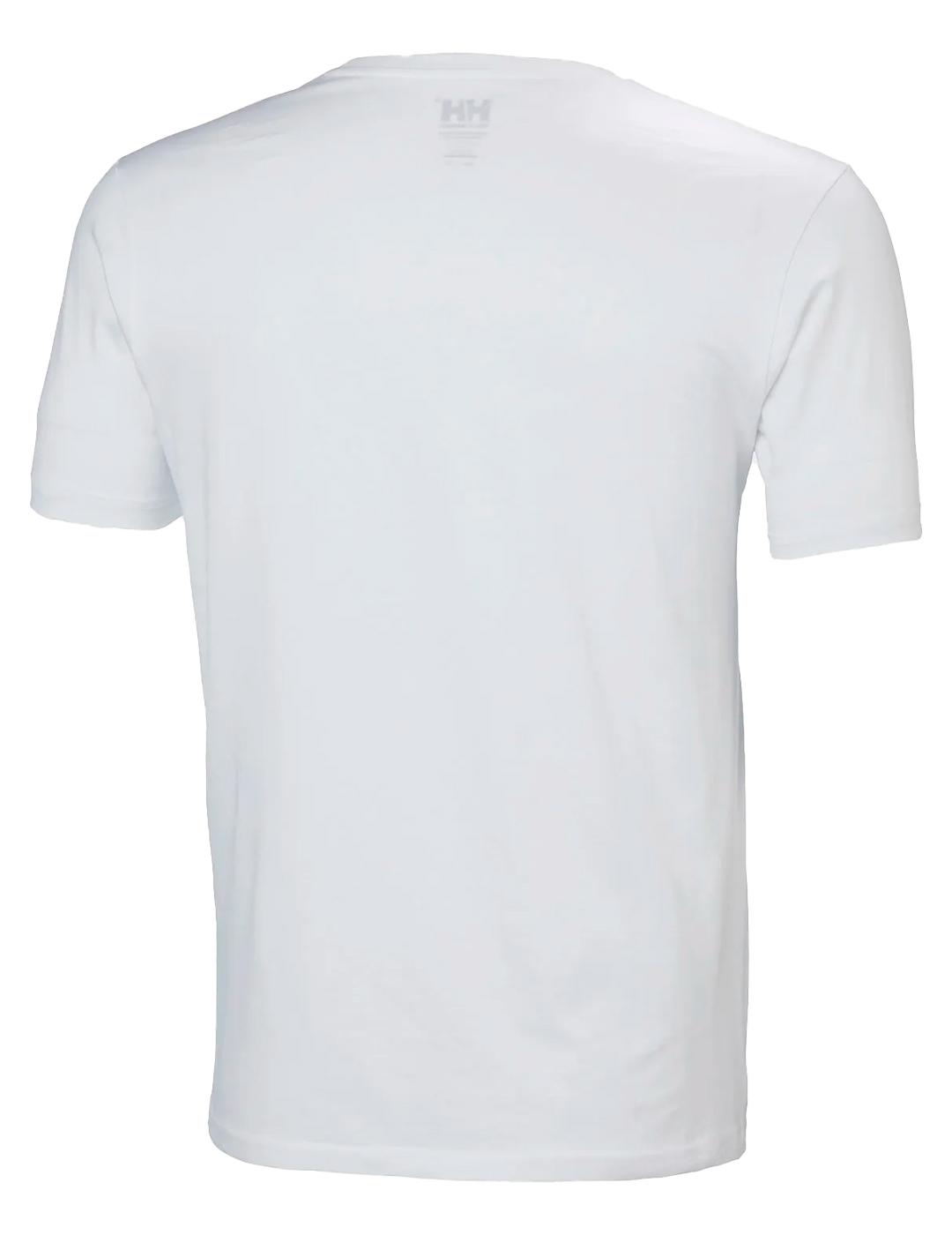 Camiseta Helly Hansen Logo Blanco
