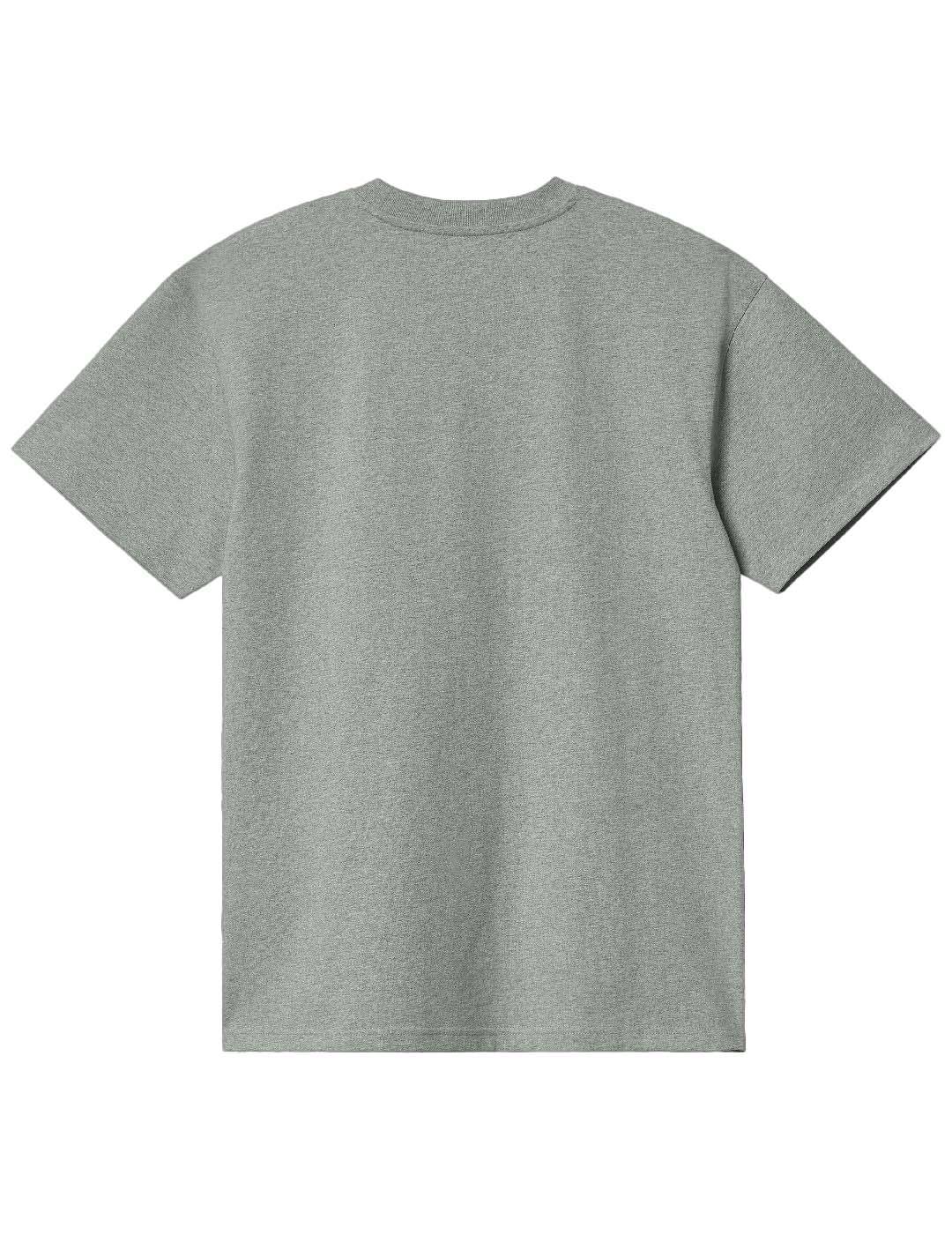 Camiseta Carhartt American Script Gris