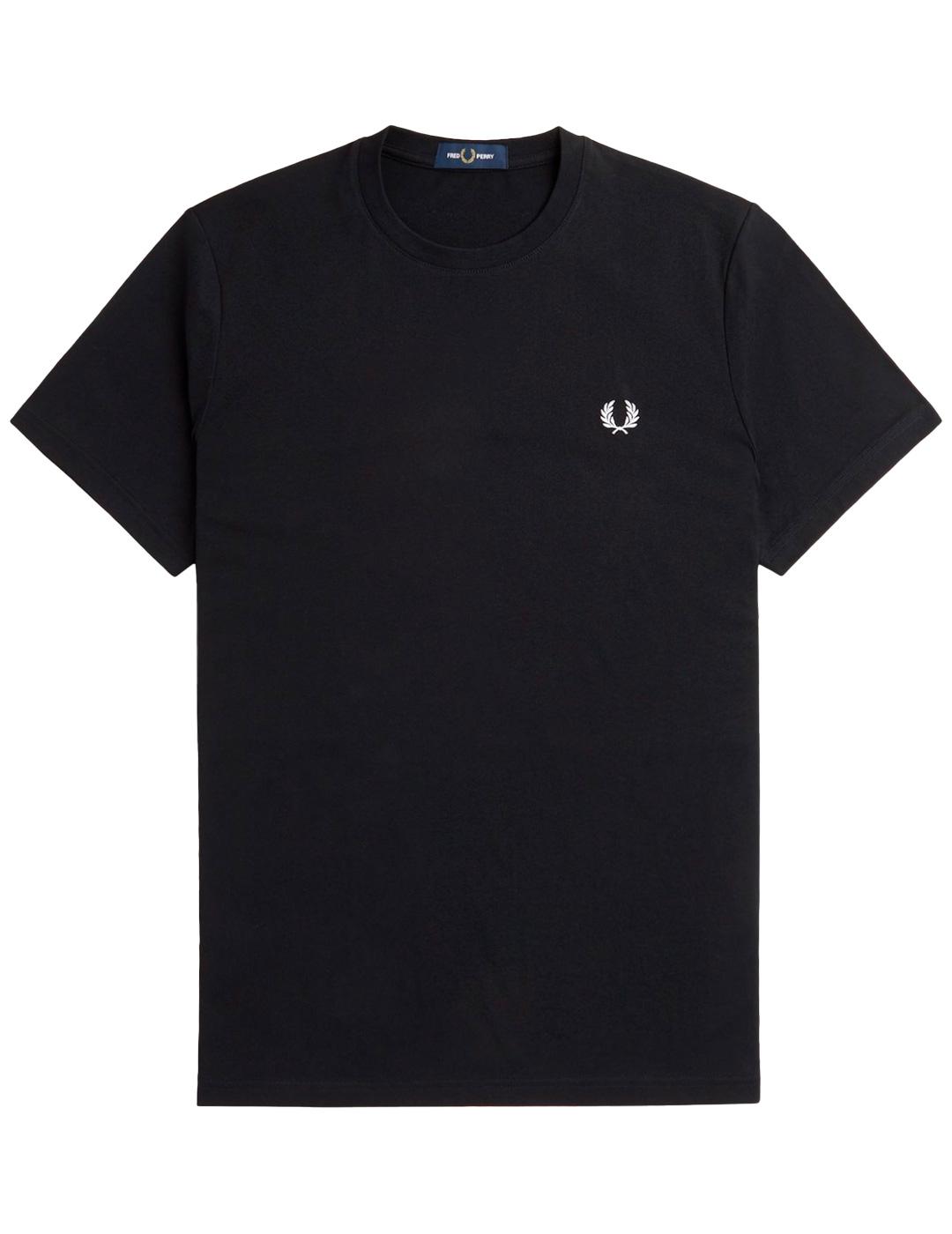 Camiseta Fred Perry Laurel Wreath Negro