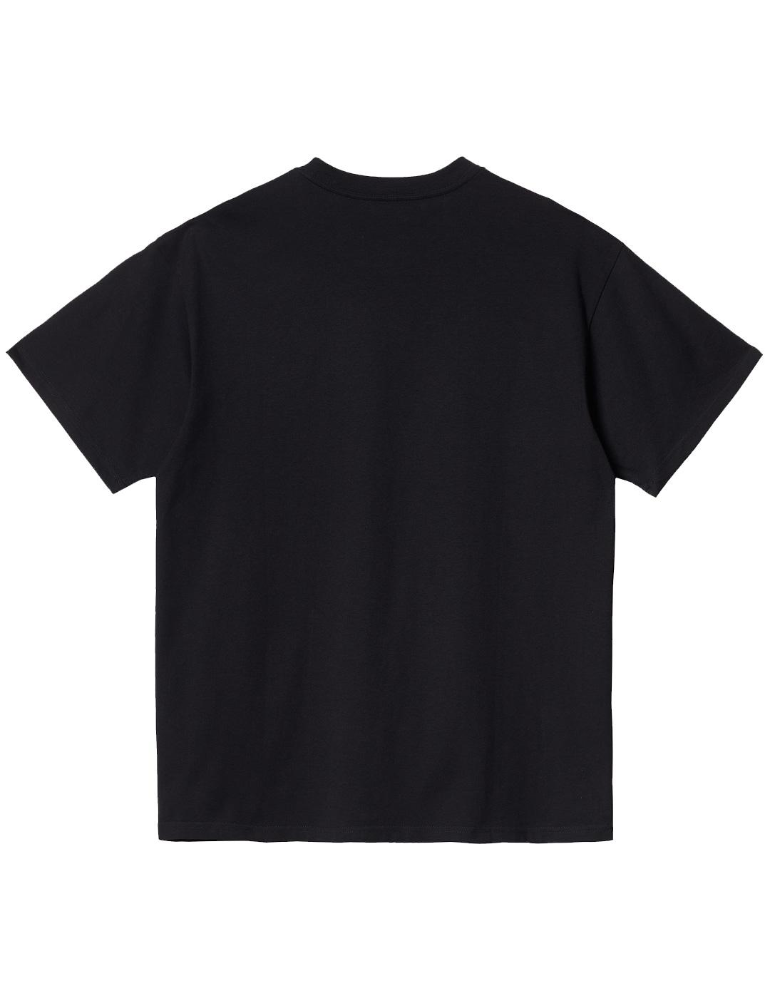 Camiseta Carhartt Wip Script Embroidery Negro