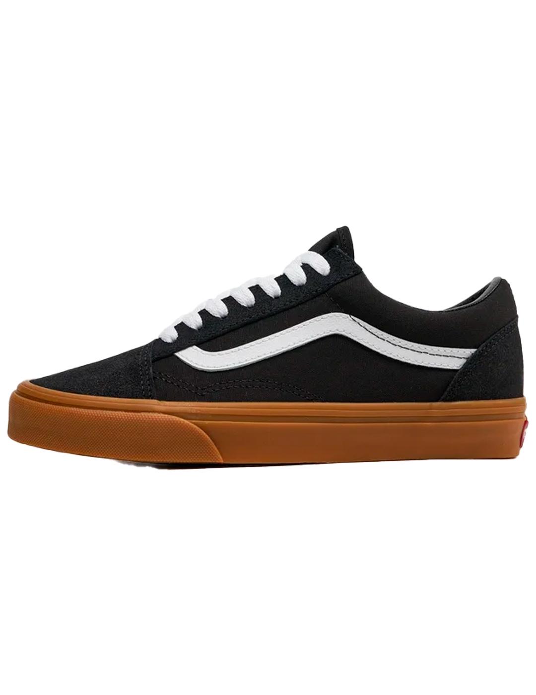 Zapatillas Vans Old Skool Black Gum