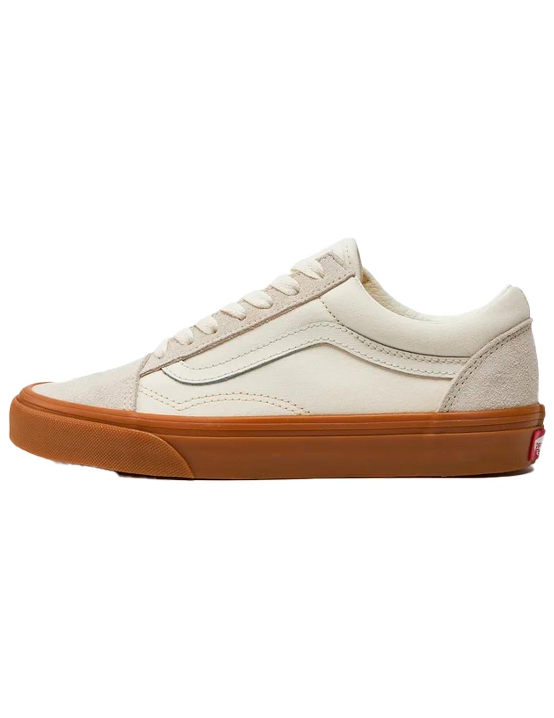 Zapatillas Vans Old Skool Marshmallow/Gum