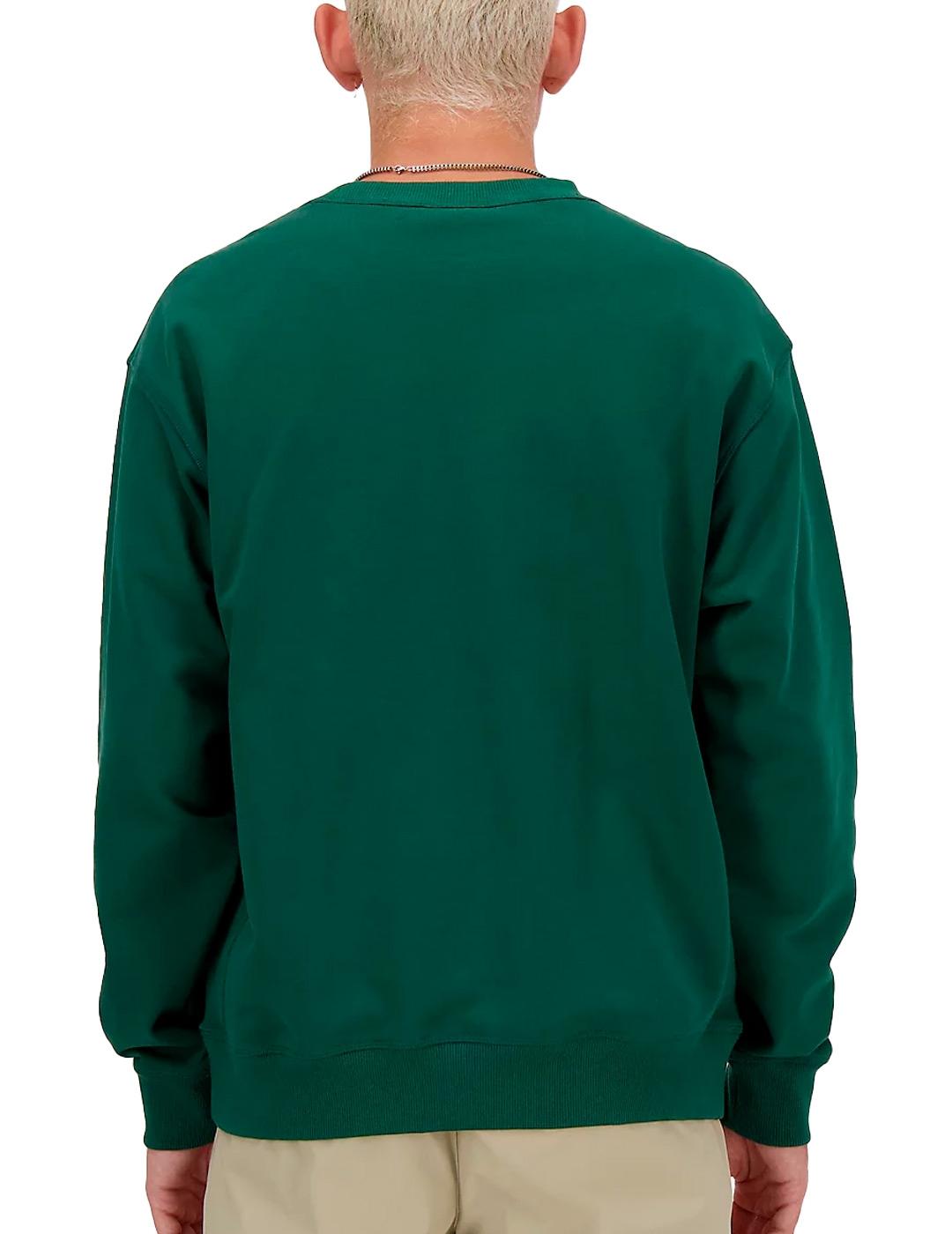 Sudadera New Balance Athletics Sport Style Verde