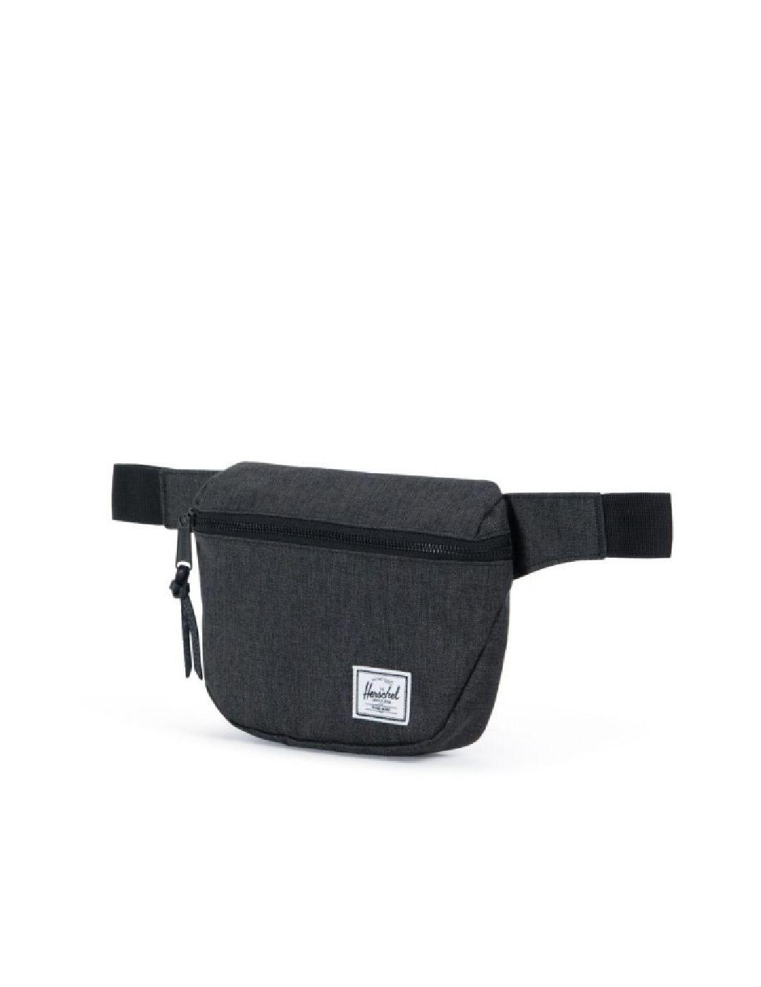 Riñonera Herschel Fifteen Black crosshatch