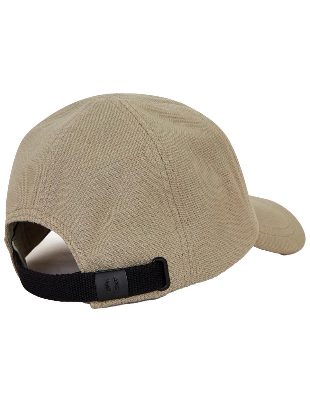 Gorra Fred Perry de piqué clásica