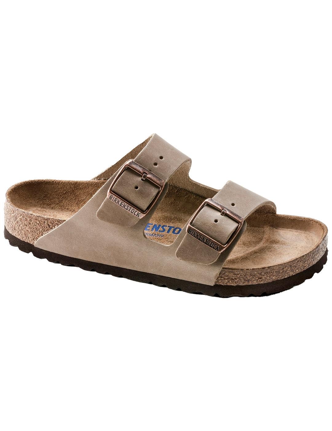 Sandalias Birkenstock Arizona Tabacco Brown