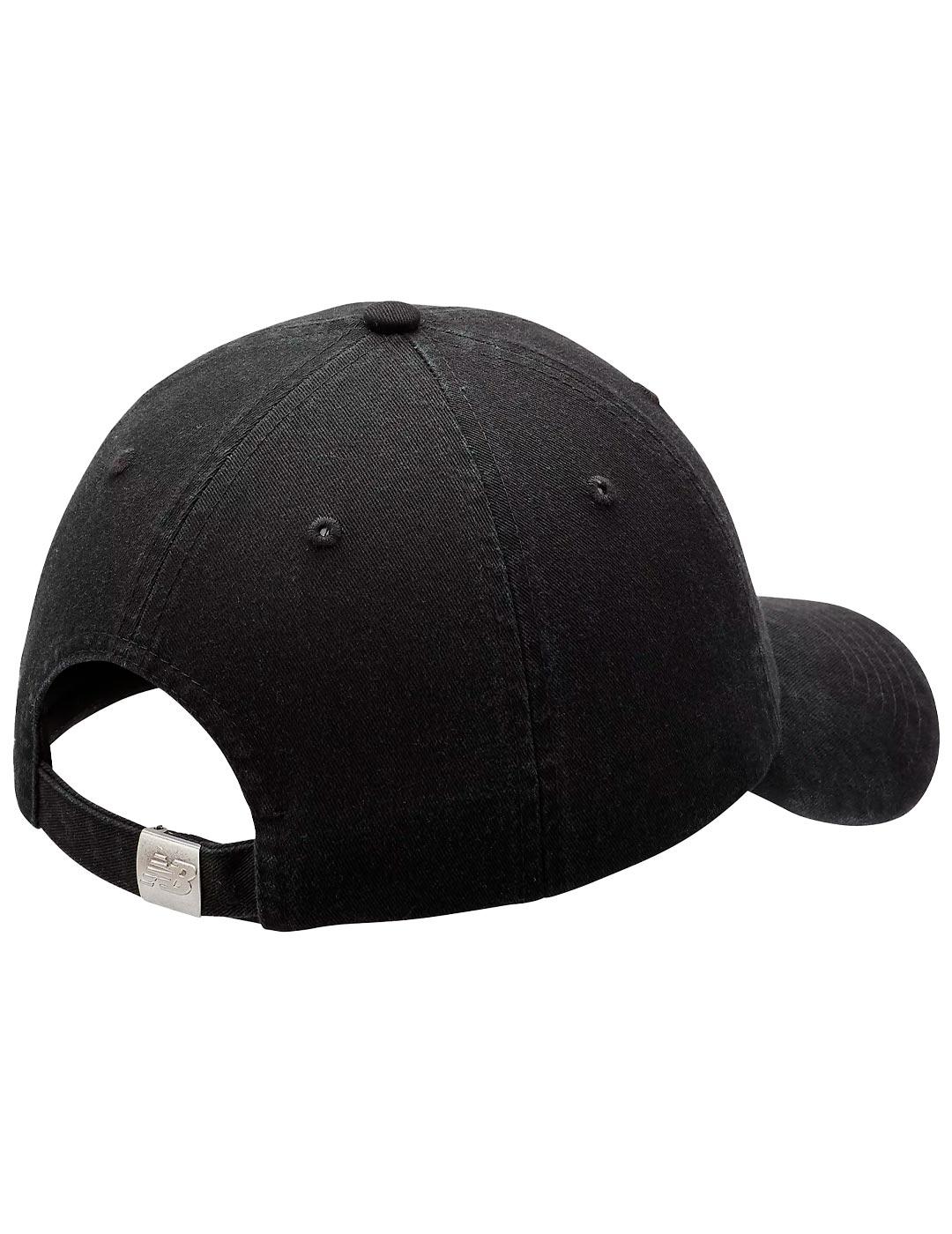 Gorra New Balance 6 Panel Classic Negro