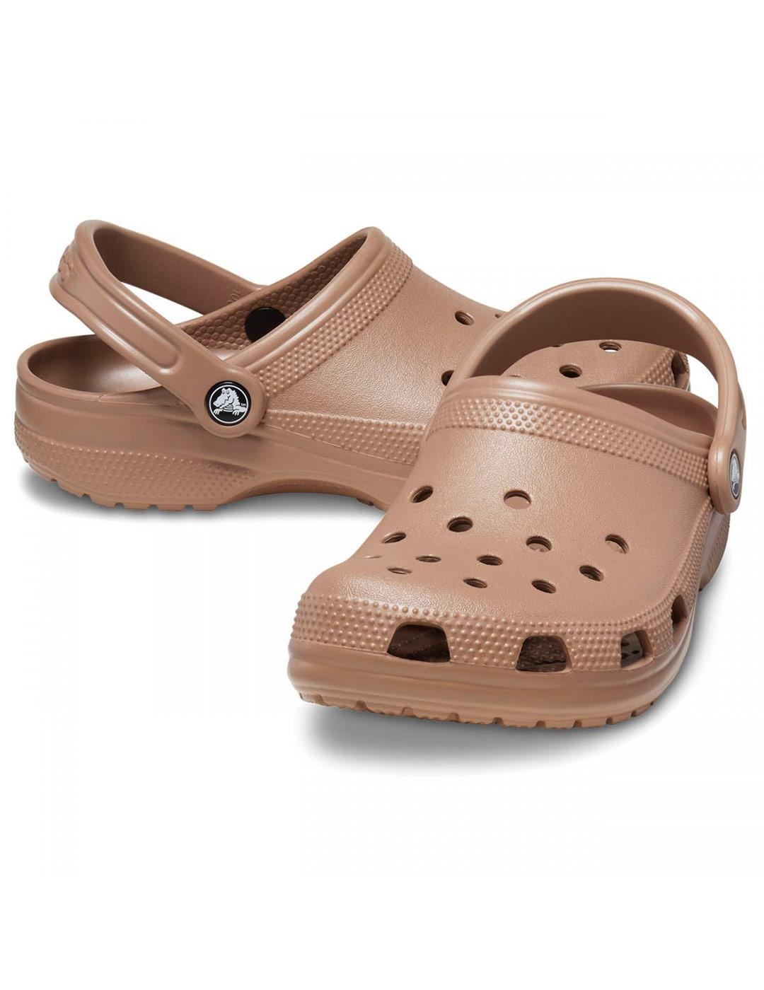 Zuecos Crocs unisex Classic U Latte