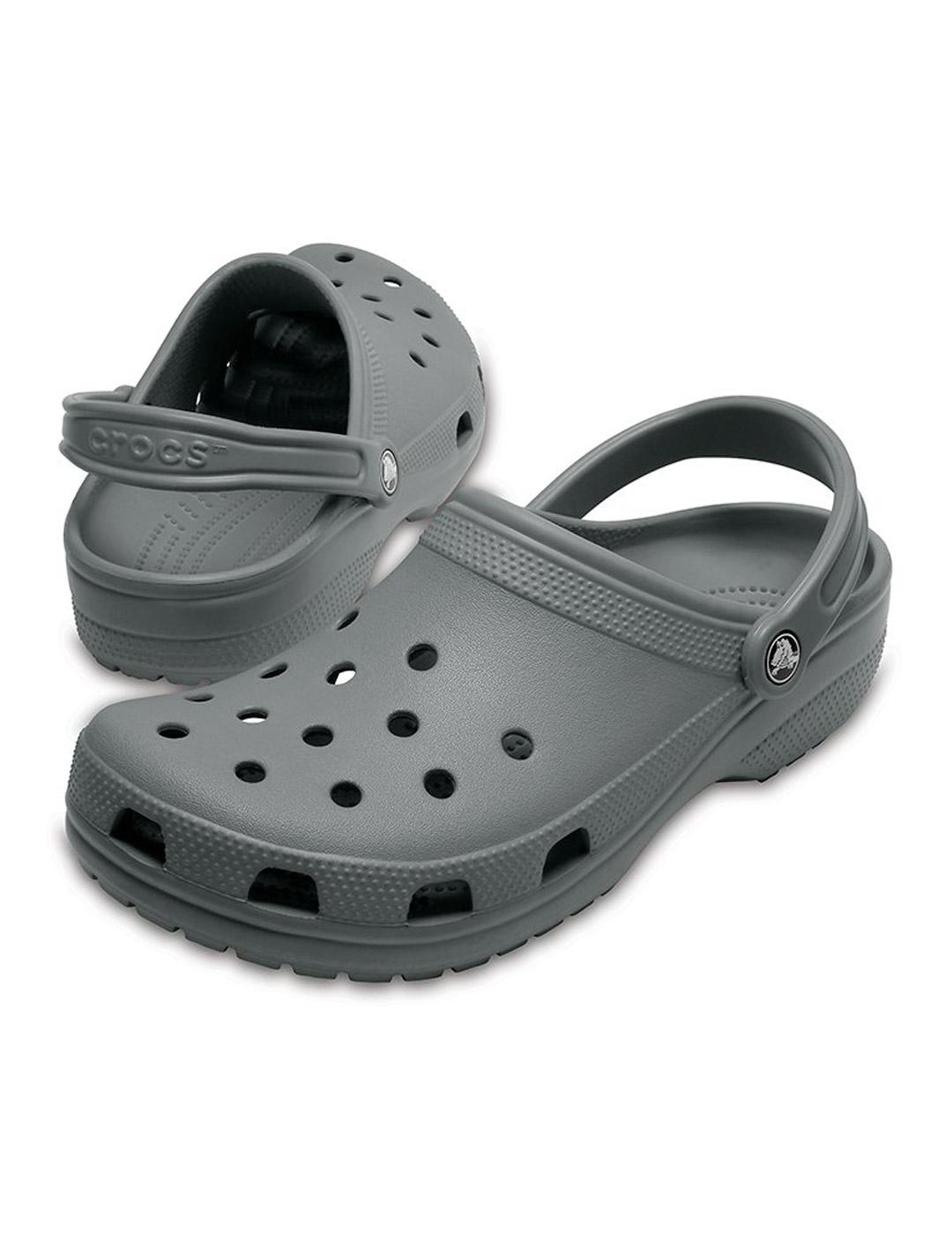 Zuecos Crocs unisex Classic U Slate Grey