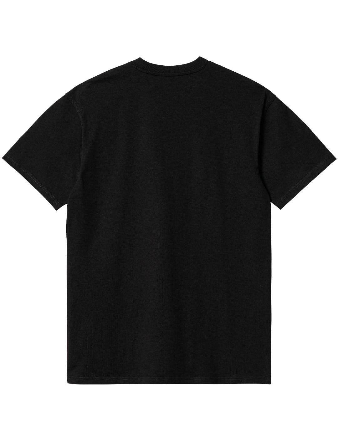 Camiseta Carhartt Wip American Script Negro