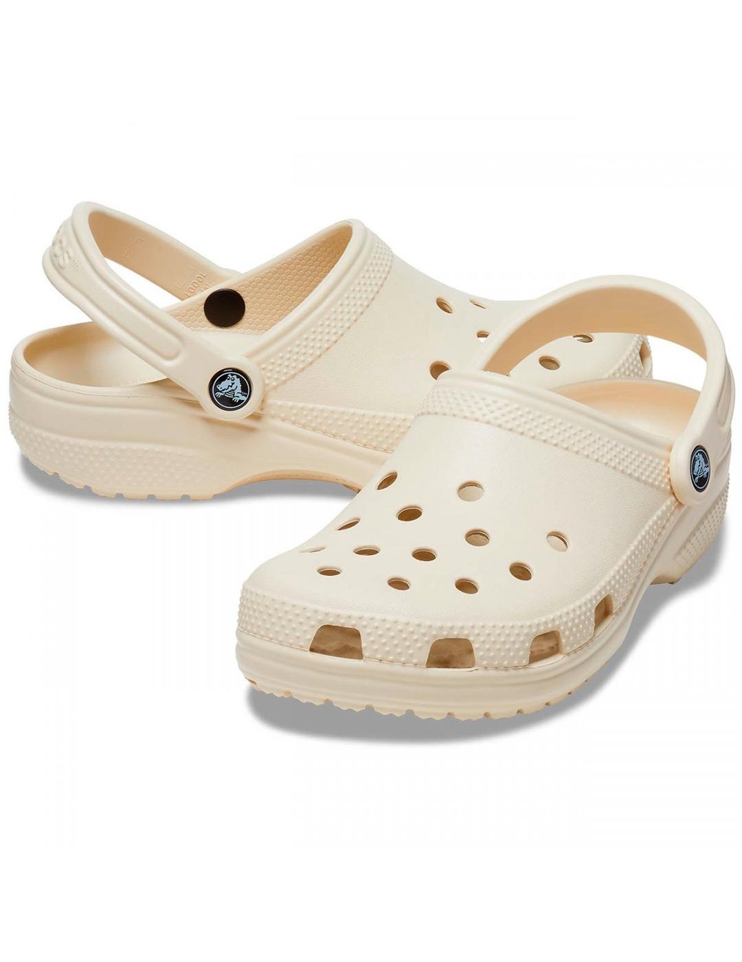 Zuecos Crocs unisex Classic U Bone