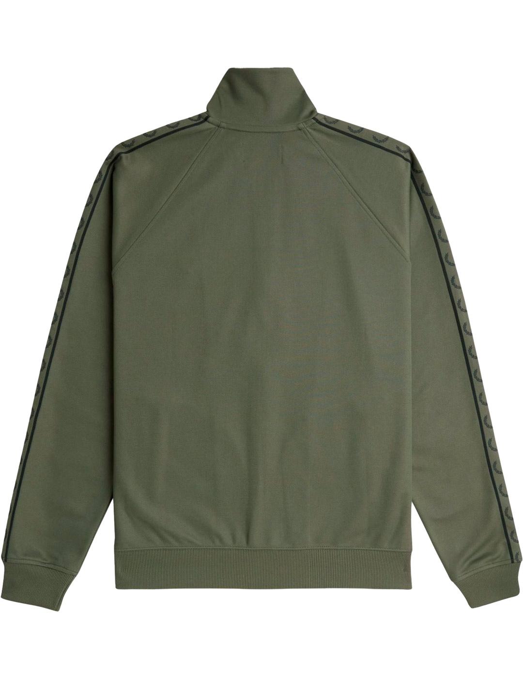 Sudadera Fred Perry con cinta Verde